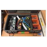 RIDGID Tool box w/tools, 2 kneeler boards