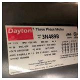 DAYTON 3 Phase Motor