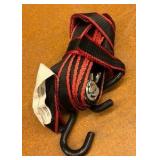 DURALAST 2 1/2 ton floor jack; tie-down straps