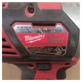 MILWAUKEE Drill, Impact Driver, battery & charger