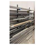 STEEL scrap and metal rolling cart