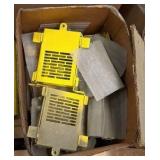 PALLET of machine safety guard parts and hardware