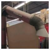MICROAir Clean Air System, extracts weld fumes