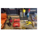 RIDGID rolling tool box system + contents