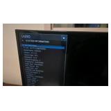 VIZIO Smart TV, Acer monitor, Dell mini computer, keyboard and mouse