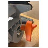 WARRIOR 7 1/4” miter saw; 4” dust hood