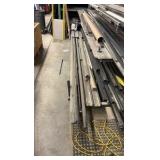 STEEL scrap and metal rolling cart