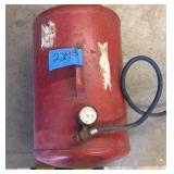 AIR tank; Husky 7 pc. air tool kit