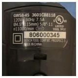 (4) GRINDERS, corded: Bosch, Metabo, Makita