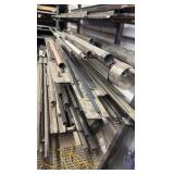 STEEL scrap and metal rolling cart