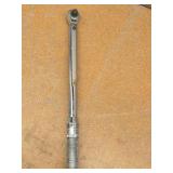Vintage CRAFTSMAN 1/2" Micro Adjusting Torque Wrench