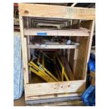 MODULAR guarding fence panels in wood crates