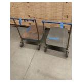 (2) PLATFORM Carts /Trucks