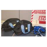 (2) Condor fall-protection kits, safety vests, sign