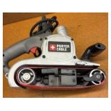 PORTER Cable Belt Sander in case