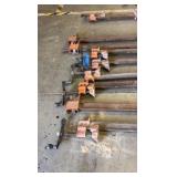 Jorgensen 3703 / 3701 Heavy Duty steel bar clamps and Irwin Clamp