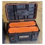 RIDGID rolling tool box system + contents