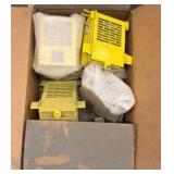 PALLET of machine safety guard parts and hardware