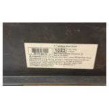 WARRIOR 7 1/4” miter saw; 4” dust hood