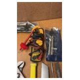 RIDGID Tool box w/tools, 2 kneeler boards