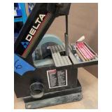 DELTA Benchtop sander, 1-inch belt/5-inch disc