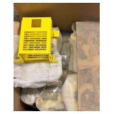 PALLET of machine safety guard parts and hardware