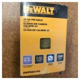 DEWALT 23 GA Pin Nailer; (2) Milwaukee Drivers