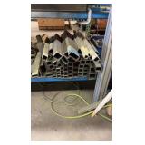 STEEL scrap and metal rolling cart