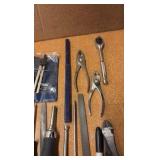 RIDGID Tool box w/tools, 2 kneeler boards
