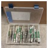 STANLEY tool box, Plano tool box, FMT taps, hardware, Husky sockets