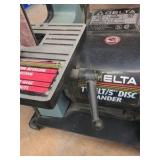 DELTA Benchtop sander, 1-inch belt/5-inch disc