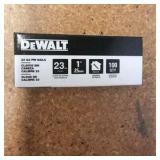 DEWALT 23 GA Pin Nailer; (2) Milwaukee Drivers