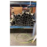STEEL scrap and metal rolling cart