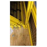 MODULAR guarding fence panels in wood crates
