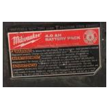 MILWAUKEE Rotary Hammers, Battery pack & charger