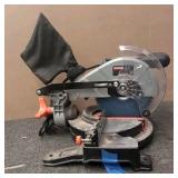 WARRIOR 7 1/4” miter saw; 4” dust hood