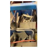 STEEL scrap and metal rolling cart