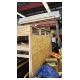 MODULAR guarding fence panels in wood crates