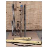 (2) WEDGE Pro SmartLevels Digital with case; (3) levels (no brand names)