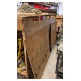 MODULAR guarding fence panels in wood crates