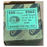 PALLET of machine safety guard parts and hardware