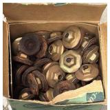 PALLET of machine safety guard parts and hardware