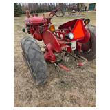Farmall Super A W/Woods 306 72" Belly Mower (Runs)