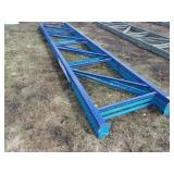 3- Tear Drop Style Pallet Racking Uprights