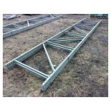 2- Tear Drop Style Pallet Racking Uprights