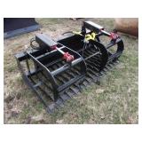 Skid Steer 68" Skeleton Grapple Bucket (UNUSED)