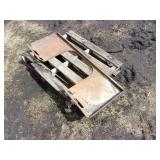 Weld On Skid Steer Plate