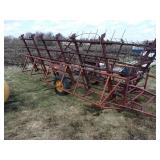 7 Section Spring Tooth Drag On Cart