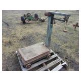 NB Gaston & Son Larger Platform Scale