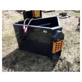 Skid Steer Concrete Bucket W/Chute (UNUSED)